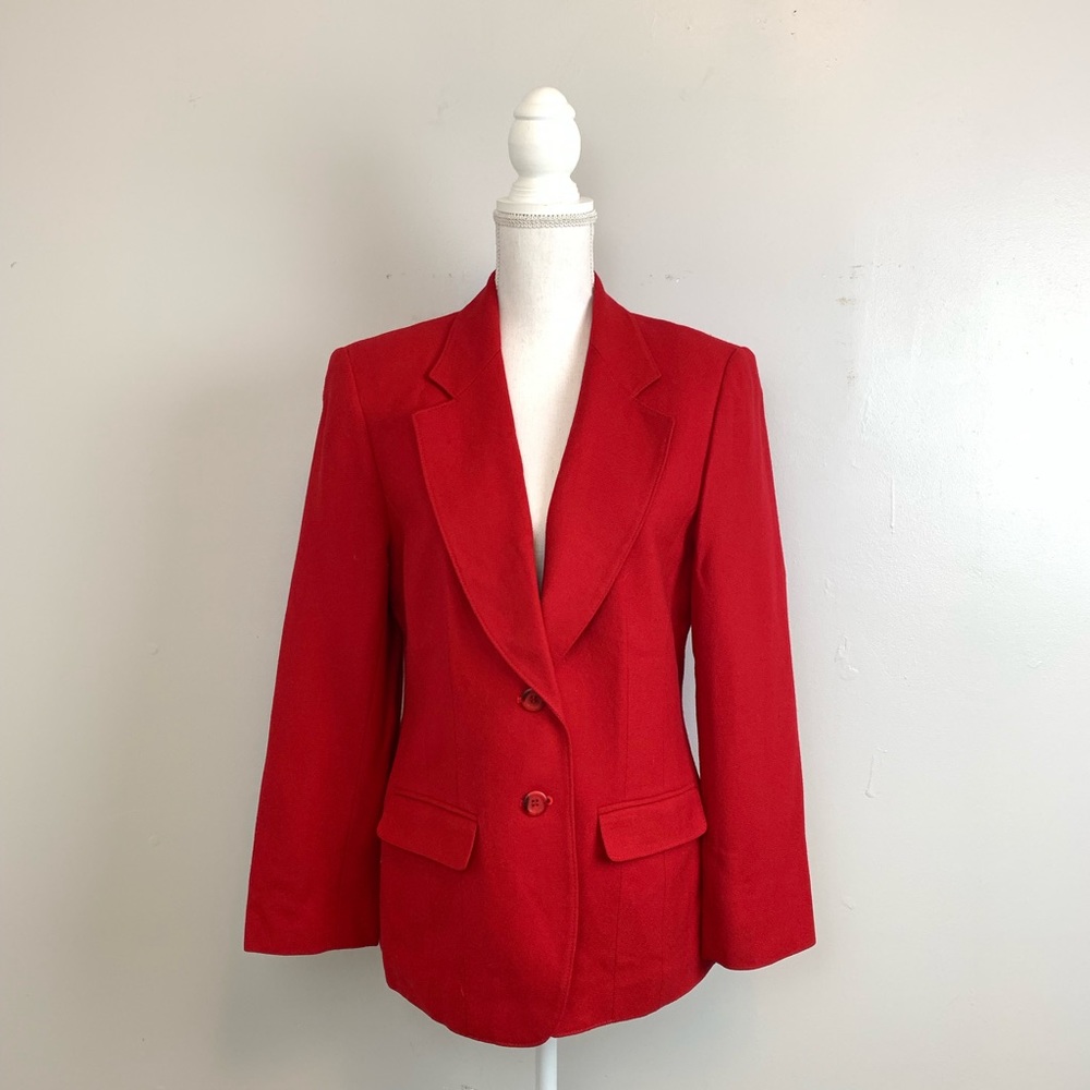 Pendleton Red Blazer - image 1